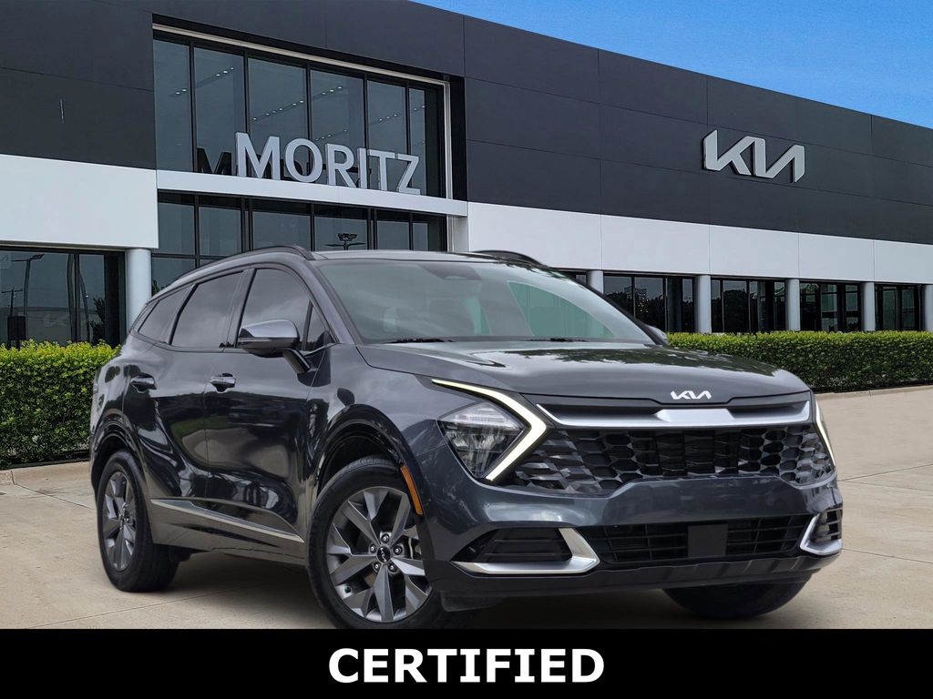 Gravity Gray 2023 Kia Sportage SX FWD SUV / Crossover Front-Wheel Drive 8-Speed Automatic