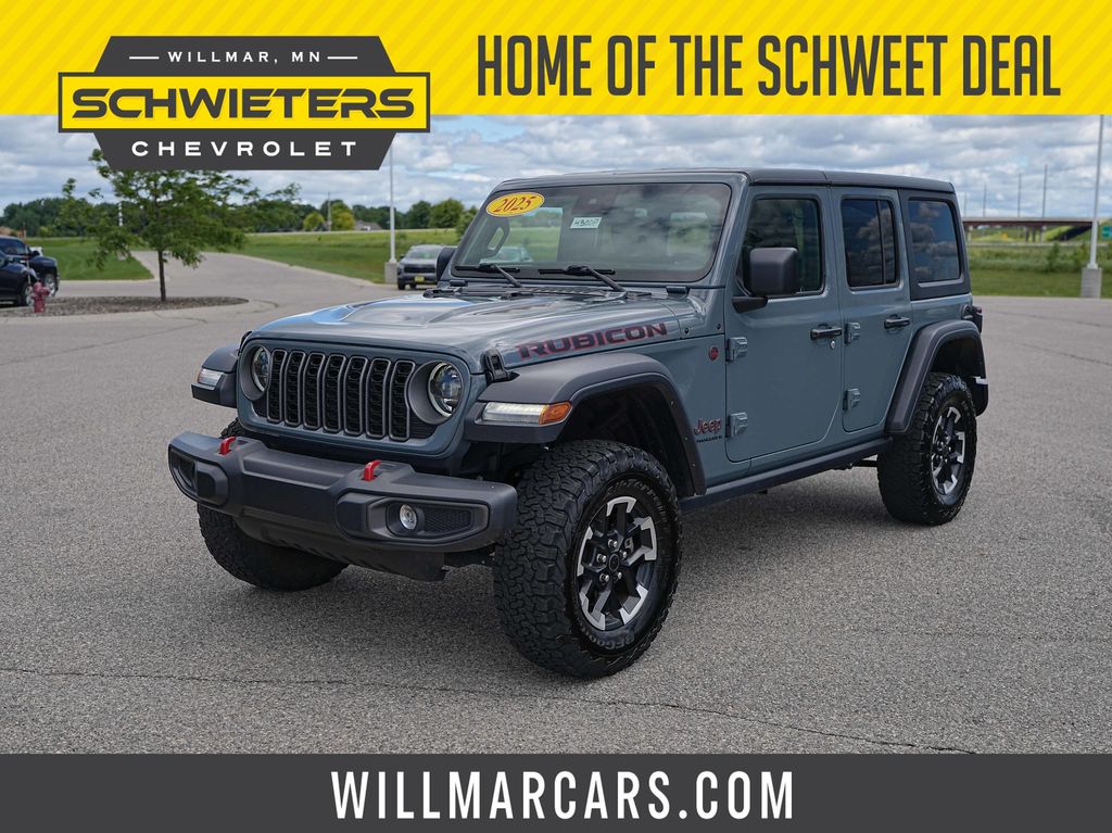Anvil Clear Coat 2025 Jeep Wrangler SUV / Crossover Four-Wheel Drive 8-Speed Automatic