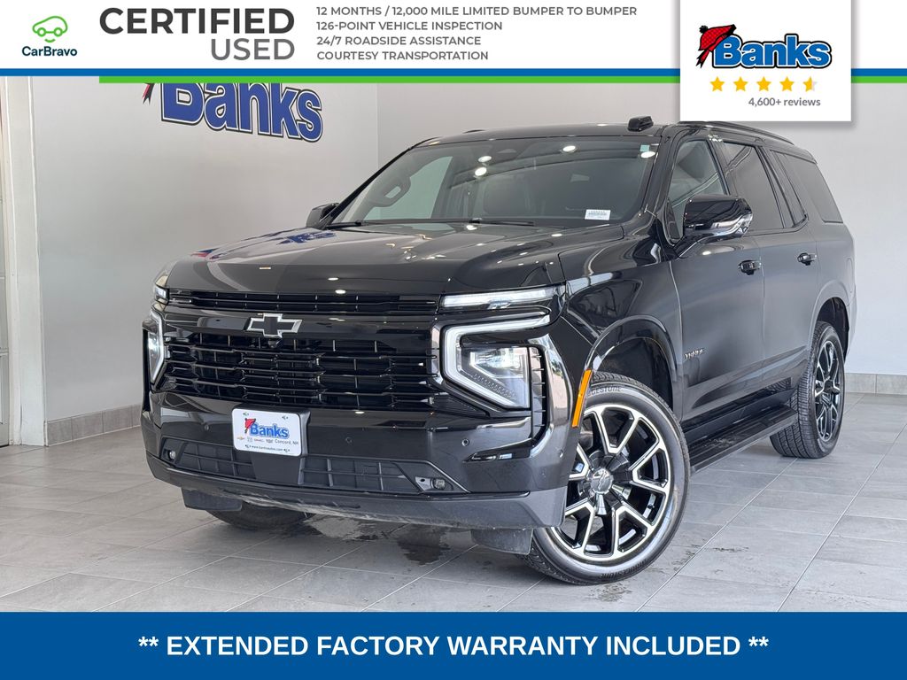 Black 2025 Chevrolet Tahoe SUV / Crossover Four-Wheel Drive
