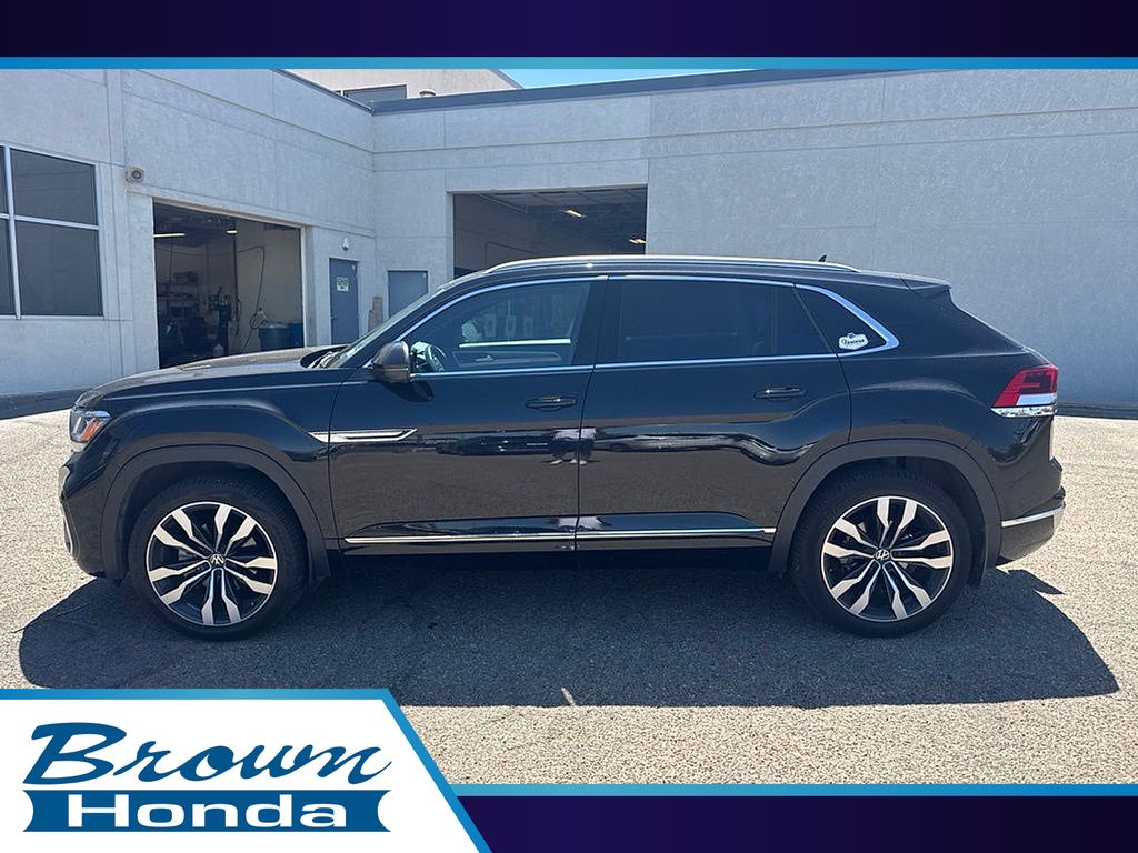 Black 2022 Volkswagen Atlas Cross Sport SUV / Crossover All-Wheel Drive 8-Speed Automatic