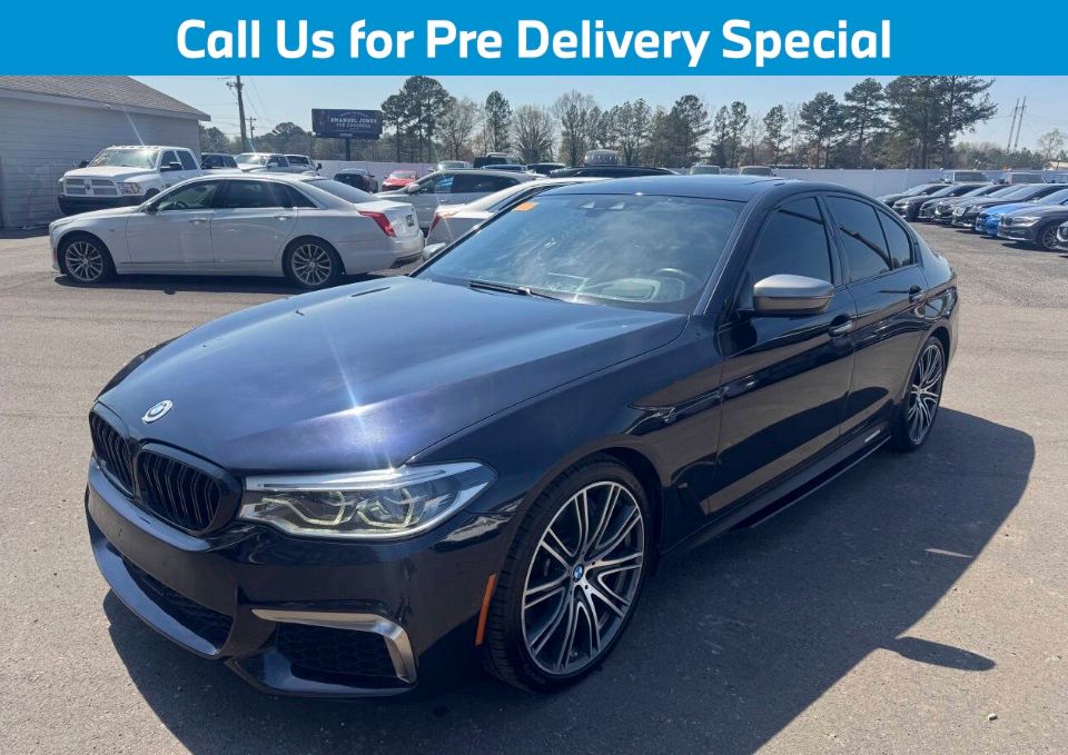 Carbon Black Metallic 2018 BMW 5 Series M550i xDrive Sedan AWD Sedan All-Wheel Drive 8-Speed Automatic