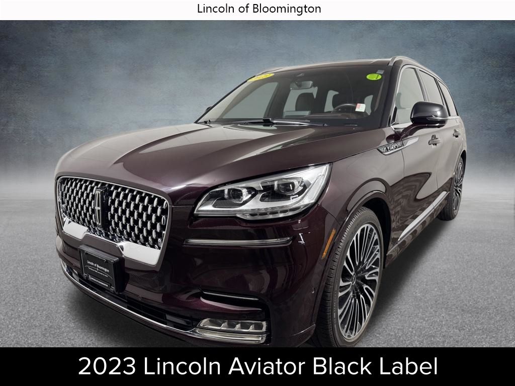 Red Metallic 2023 Lincoln Aviator SUV / Crossover All-Wheel Drive Automatic