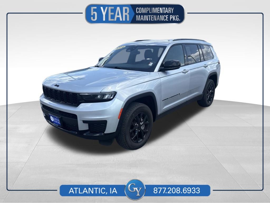 Silver Zynith 2024 Jeep Grand Cherokee L SUV / Crossover Four-Wheel Drive 8-Speed Automatic