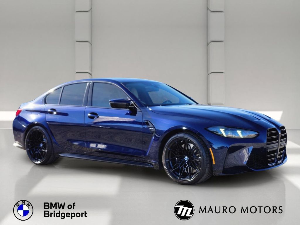 Tanzanite Blue II Metallic 2026 BMW M3 RWD Sedan Rear-Wheel Drive 6-Speed Manual