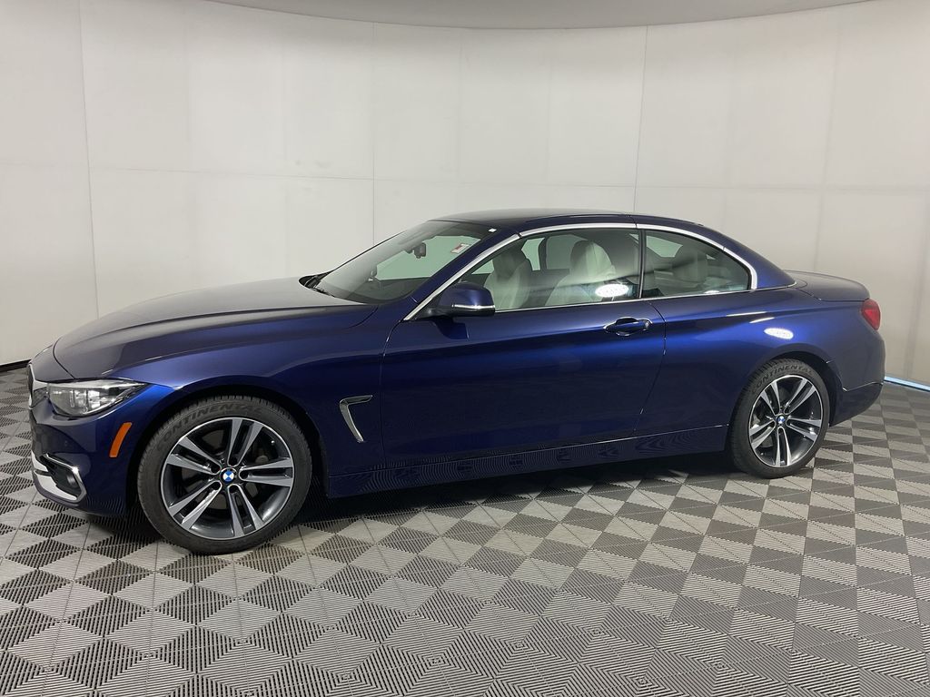 Blue Metallic 2020 BMW 4 Series 430i xDrive Convertible AWD Convertible All-Wheel Drive 8-Speed Automatic