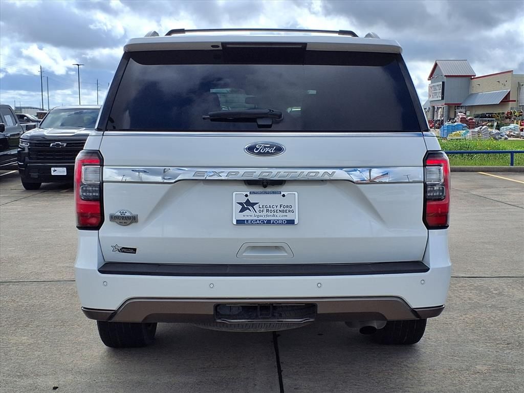 2020 Ford Expedition King Ranch White at Wharton Chevrolet GMC