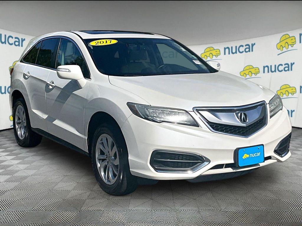 White 2017 Acura RDX SUV / Crossover 6-Speed Automatic