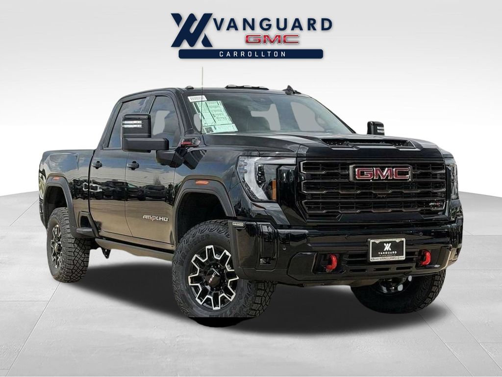 Onyx Black 2026 GMC Sierra 2500HD Pickup Truck Four-Wheel Drive Automatic