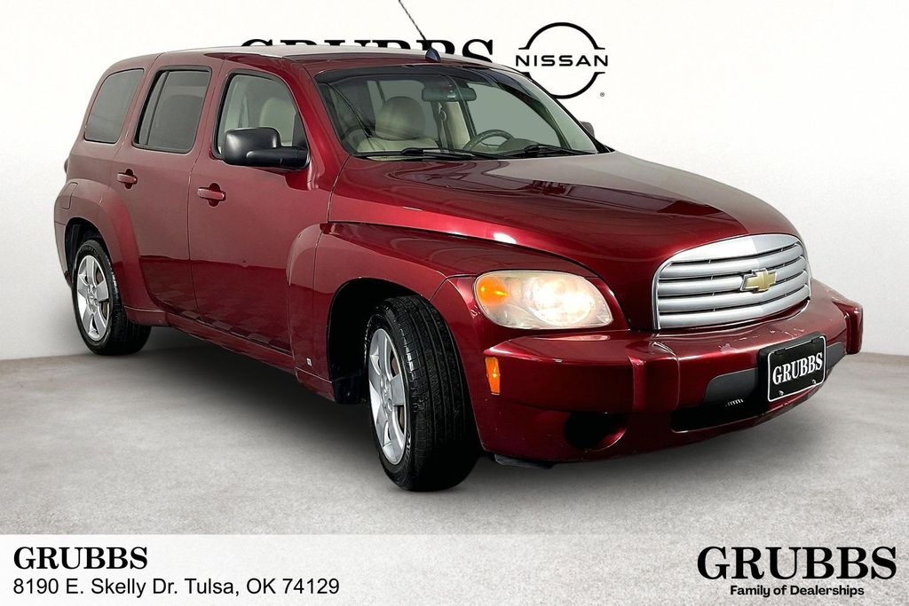 Cardinal Red Metallic 2009 Chevrolet HHR LS FWD Wagon Front-Wheel Drive 4-Speed Automatic