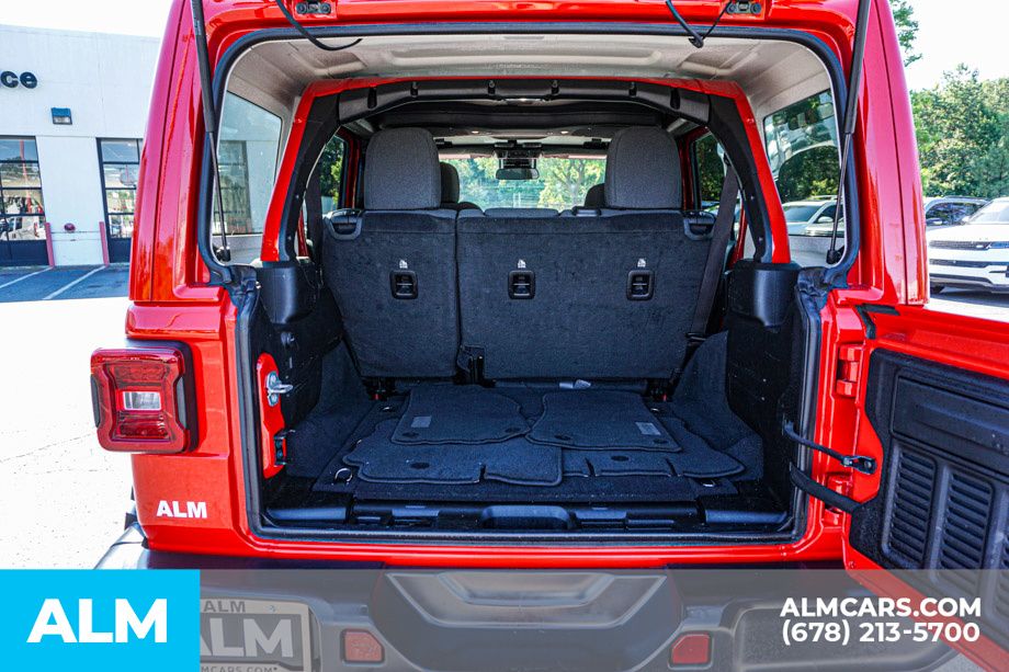 Used 2025 Red Jeep Sahara image 24