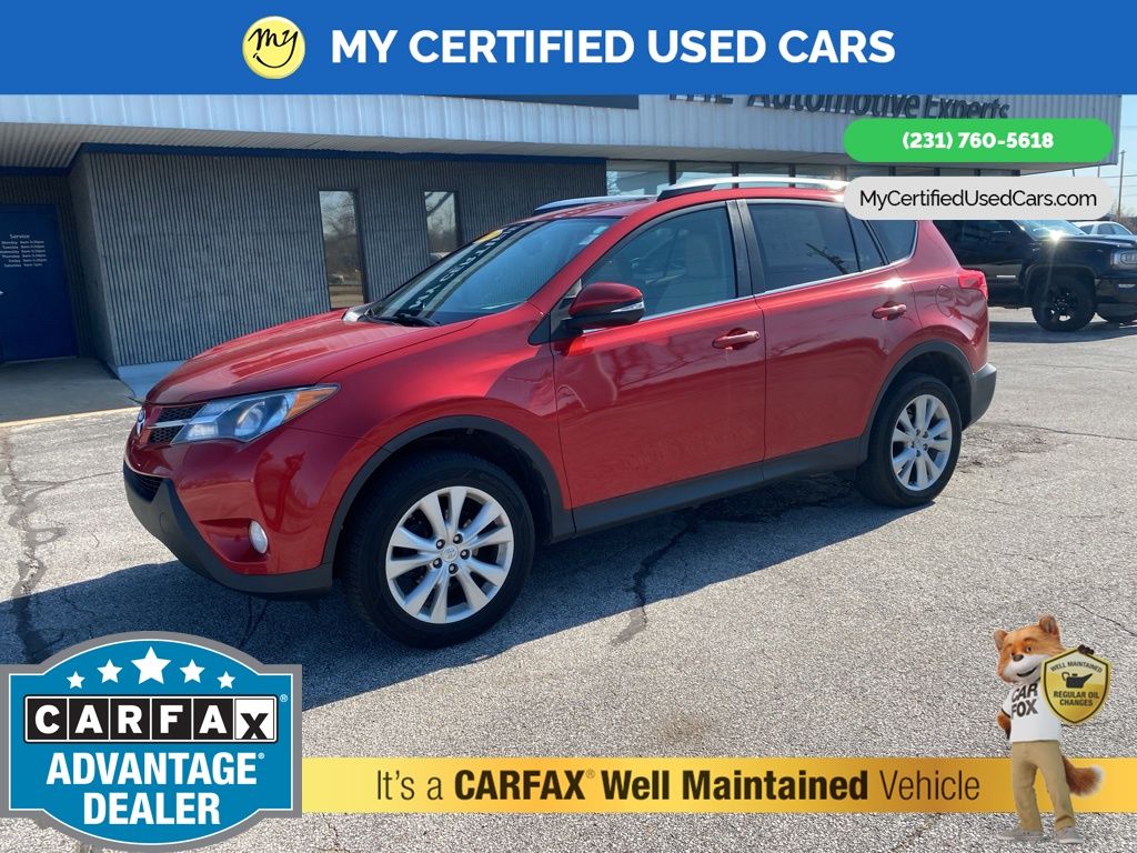 Barcelona Red Metallic 2013 Toyota RAV4 Limited AWD SUV / Crossover All-Wheel Drive 6-Speed Automatic