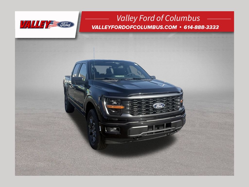 Agate Black Metallic 2026 Ford F-150 Pickup Truck Four-Wheel Drive Automatic