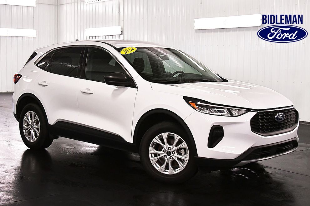 Oxford White 2024 Ford Escape SUV / Crossover All-Wheel Drive 8-Speed Automatic