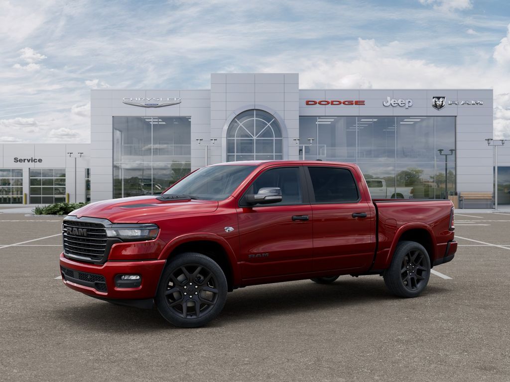 New 2026 Molten Red Pearlcoat Ram Laramie image 2
