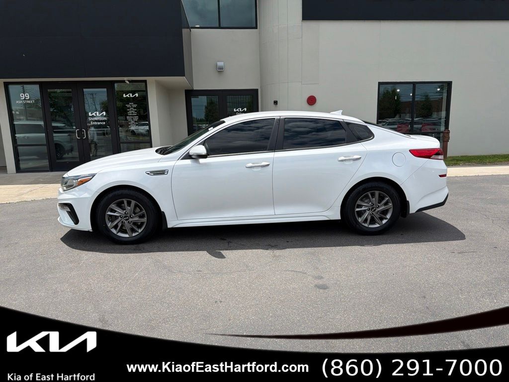 Used 2019 Kia Optima LX with VIN 5XXGT4L31KG367719 for sale in East Hartford, CT