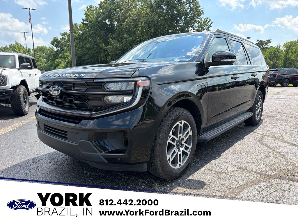 Black Metallic 2025 Ford Expedition SUV / Crossover Four-Wheel Drive Automatic