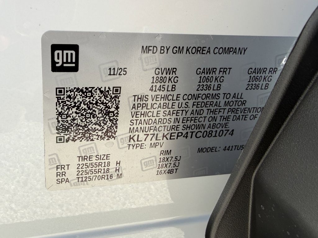 new 2026 Chevrolet Trax car, priced at $25,505