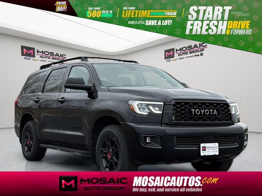 Black 2020 Toyota Sequoia SUV / Crossover Four-Wheel Drive 6-Speed Automatic