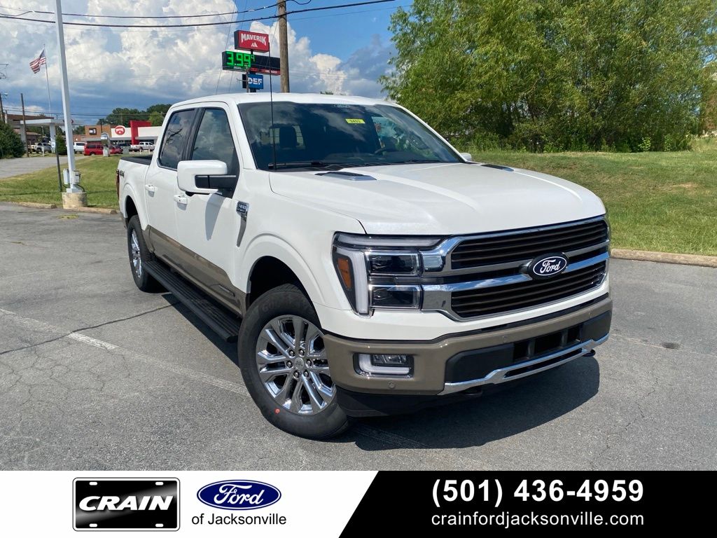 White 2026 Ford F-150 Pickup Truck Four-Wheel Drive Automatic