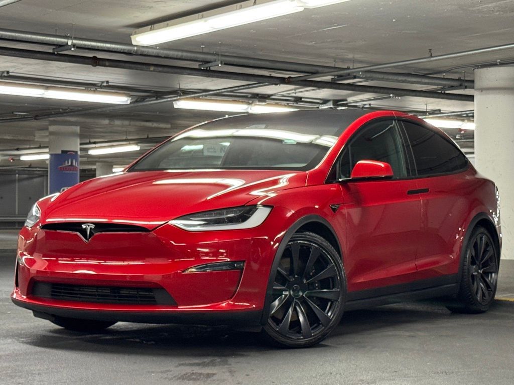 Used 2022 Tesla Model X Long Range with VIN 7SAXCDE56NF341867 for sale in Chicago, IL