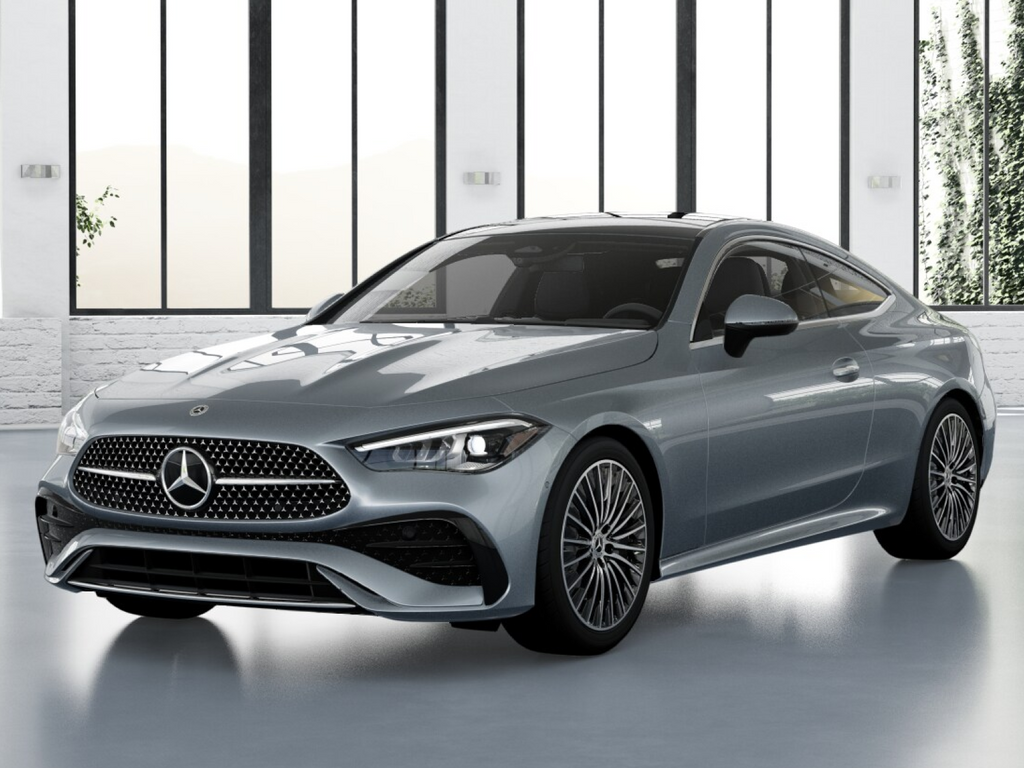Silver Metallic 2026 Mercedes-Benz CLE 300 4MATIC Coupe All-Wheel Drive 9-Speed Automatic