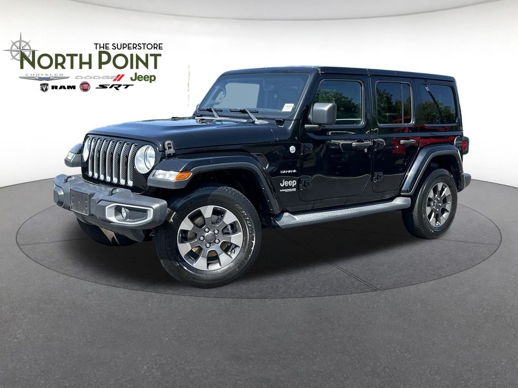 Black Clearcoat 2018 Jeep Wrangler SUV / Crossover Four-Wheel Drive 8-Speed Automatic