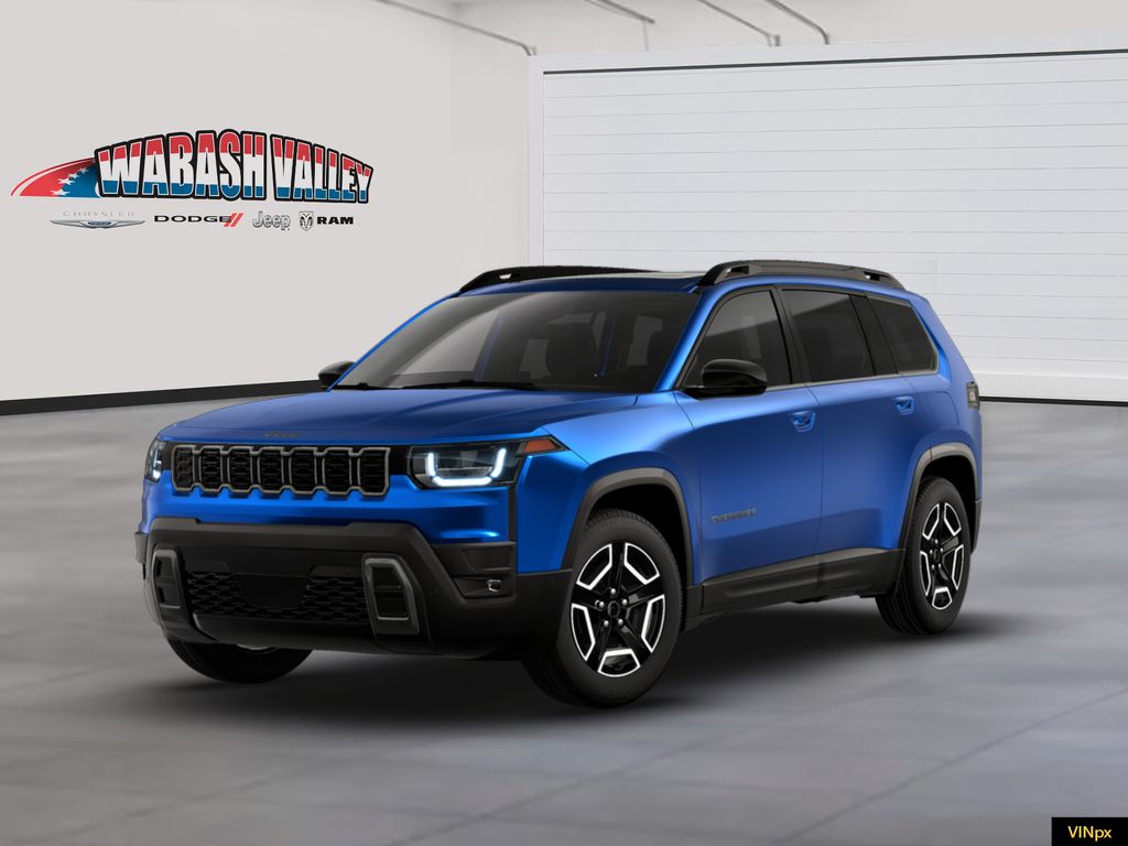 Hydro Blue Pearlcoat 2026 Jeep Cherokee SUV / Crossover Four-Wheel Drive Continuously Variable Transmission
