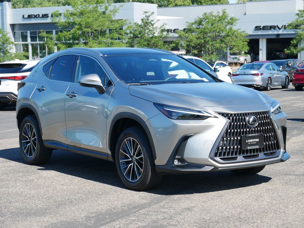 Atomic Silver 2024 Lexus NX SUV / Crossover All-Wheel Drive 8-Speed Automatic