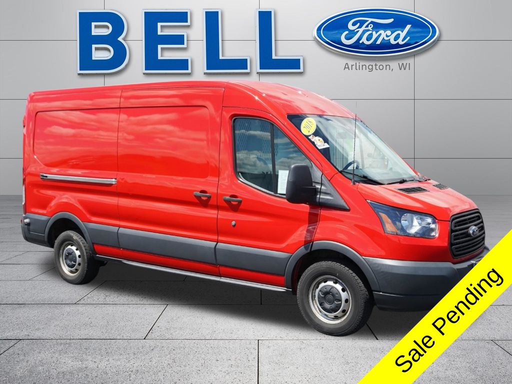 Race Red 2018 Ford Transit Cargo Van Rear-Wheel Drive 6-Speed Automatic Overdrive
