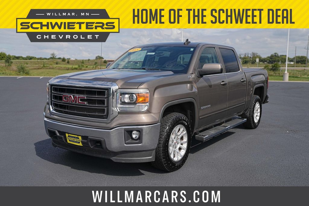 Bronze Alloy Metallic 2015 GMC Sierra 1500 Pickup Truck Four-Wheel Drive 6-Speed Automatic Overdrive