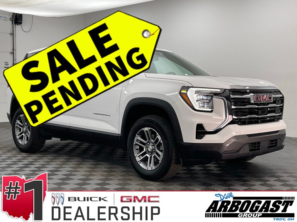 Summit White 2026 GMC Terrain Elevation FWD SUV / Crossover Front-Wheel Drive Continuously Variable Transmission