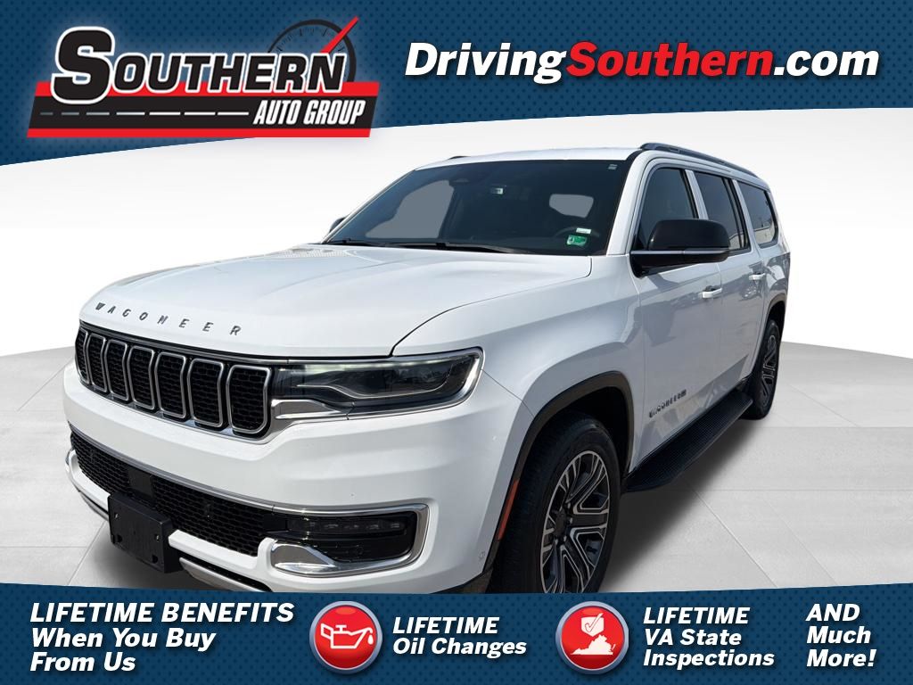 Bright White Clearcoat 2024 Jeep Wagoneer L SUV / Crossover Four-Wheel Drive 8-Speed Automatic