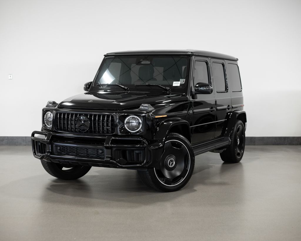 Black 2025 Mercedes-Benz G-Class AMG G 63 4MATIC SUV / Crossover All-Wheel Drive 9-Speed Automatic