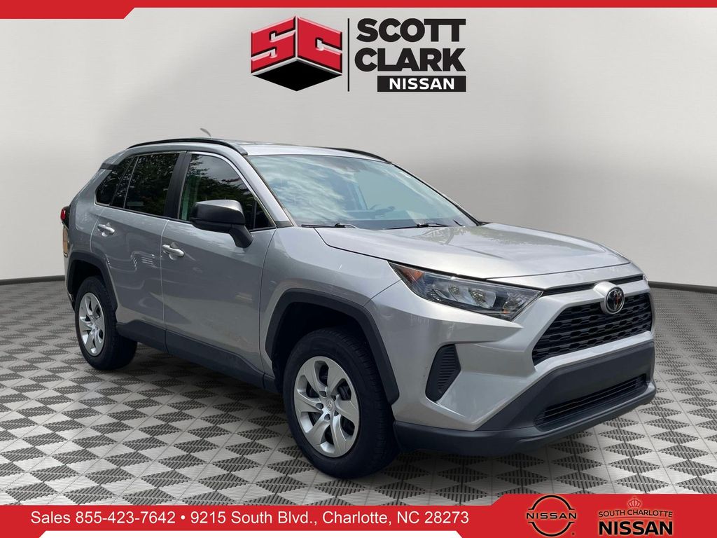 Silver 2020 Toyota RAV4 SUV / Crossover Front-Wheel Drive 8-Speed Automatic