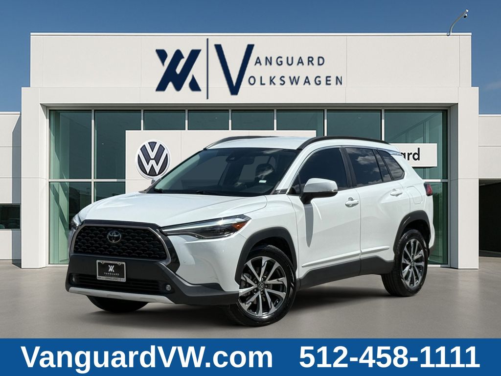White (Wind Chill Pearl) 2022 Toyota Corolla Cross SUV / Crossover Front-Wheel Drive Continuously Variable Transmission