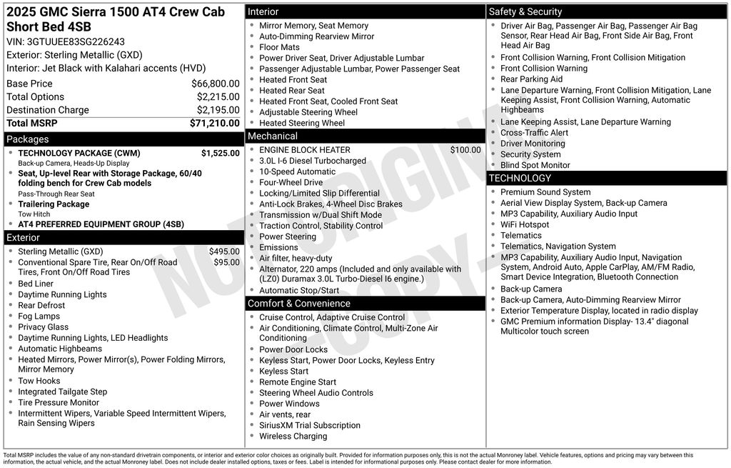 Used 2025 GMC Sierra 1500 Truck