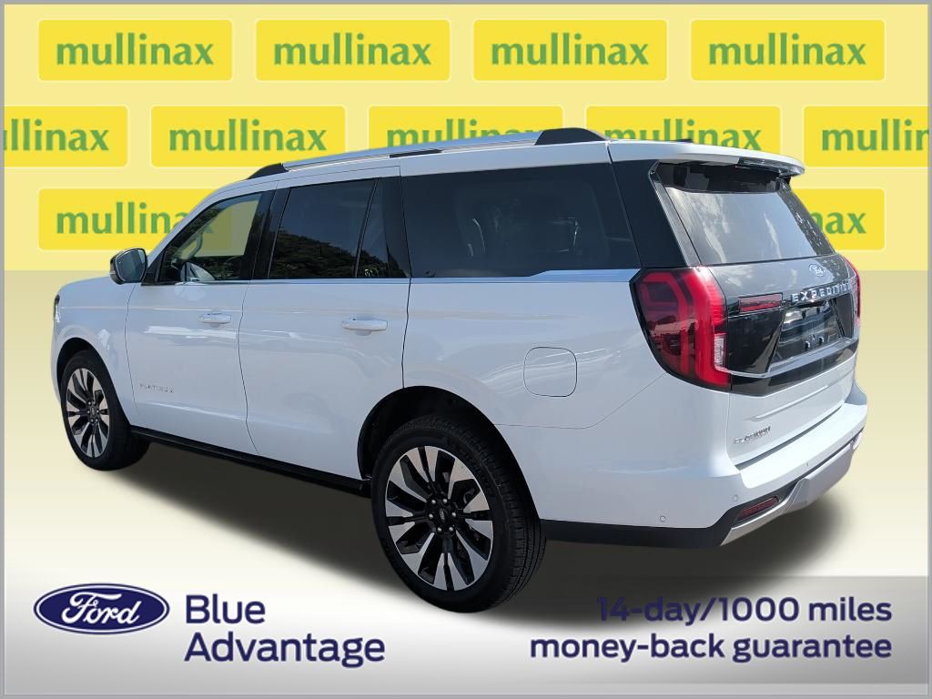 2025 Oxford White Ford Expedition Platinum 4X4 SUV