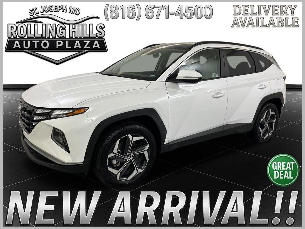 White Pearl 2024 Hyundai Tucson Hybrid SEL Convenience AWD SUV / Crossover All-Wheel Drive 6-Speed Automatic