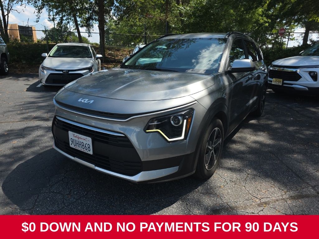 Gray 2025 Kia Niro SUV / Crossover Front-Wheel Drive 6-Speed Dual Clutch