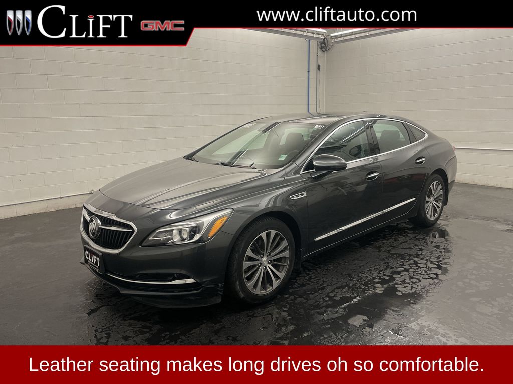Graphite Gray Metallic 2017 Buick LaCrosse Sedan Front-Wheel Drive 8-Speed Automatic