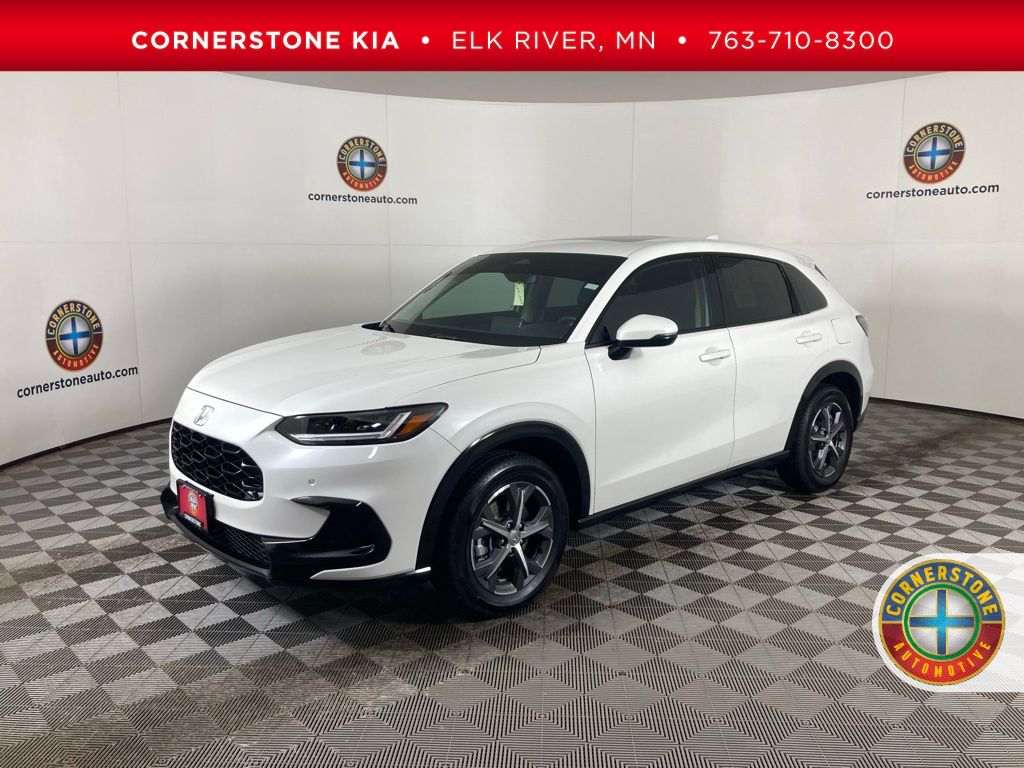 Platinum White Pearl 2025 Honda HR-V EX-L AWD SUV / Crossover All-Wheel Drive Continuously Variable Transmission