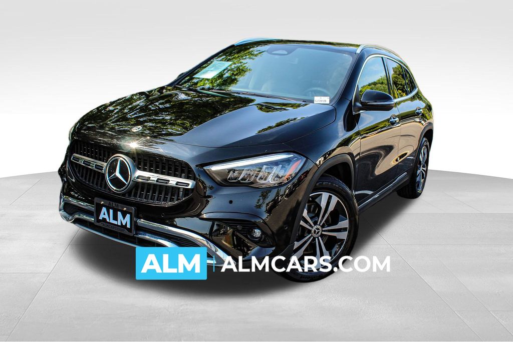 Black 2025 Mercedes-Benz GLA SUV / Crossover Front-Wheel Drive 8-Speed Dual Clutch