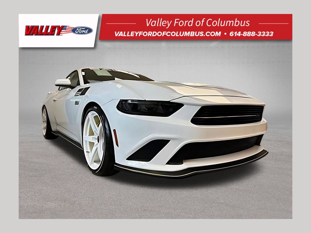 Oxford White 2025 Ford Mustang Coupe Rear-Wheel Drive Automatic