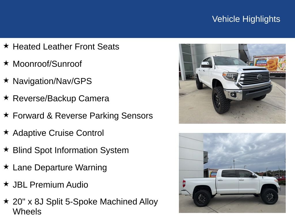 2018 Toyota Tundra Limited 5.7L V8