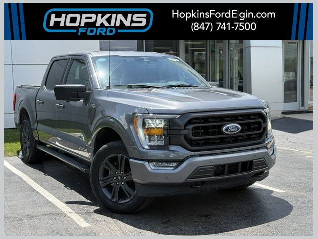 Carbonized Gray Metallic 2023 Ford F-150 Pickup Truck Four-Wheel Drive Automatic