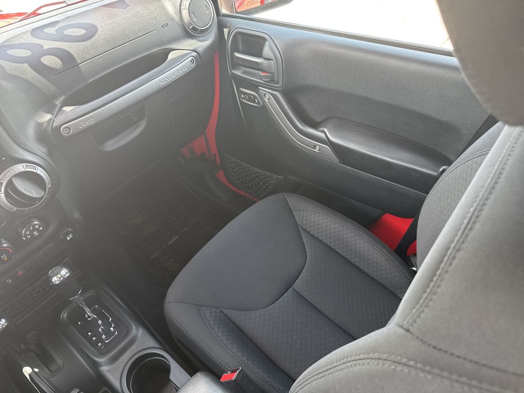 2018 Jeep Wrangler JK Unlimited Sport Red at North Houston Mitsubishi