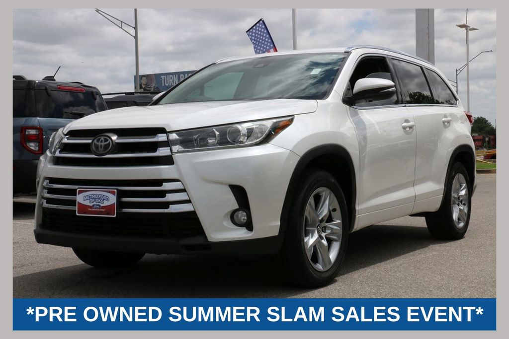 White (Blizzard Pearl) 2017 Toyota Highlander SUV / Crossover Front-Wheel Drive 8-Speed Automatic