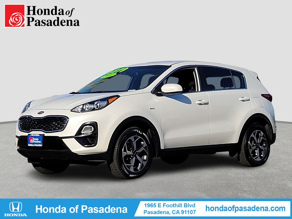 Snow White Pearl 2022 Kia Sportage SUV / Crossover All-Wheel Drive 6-Speed Automatic Overdrive