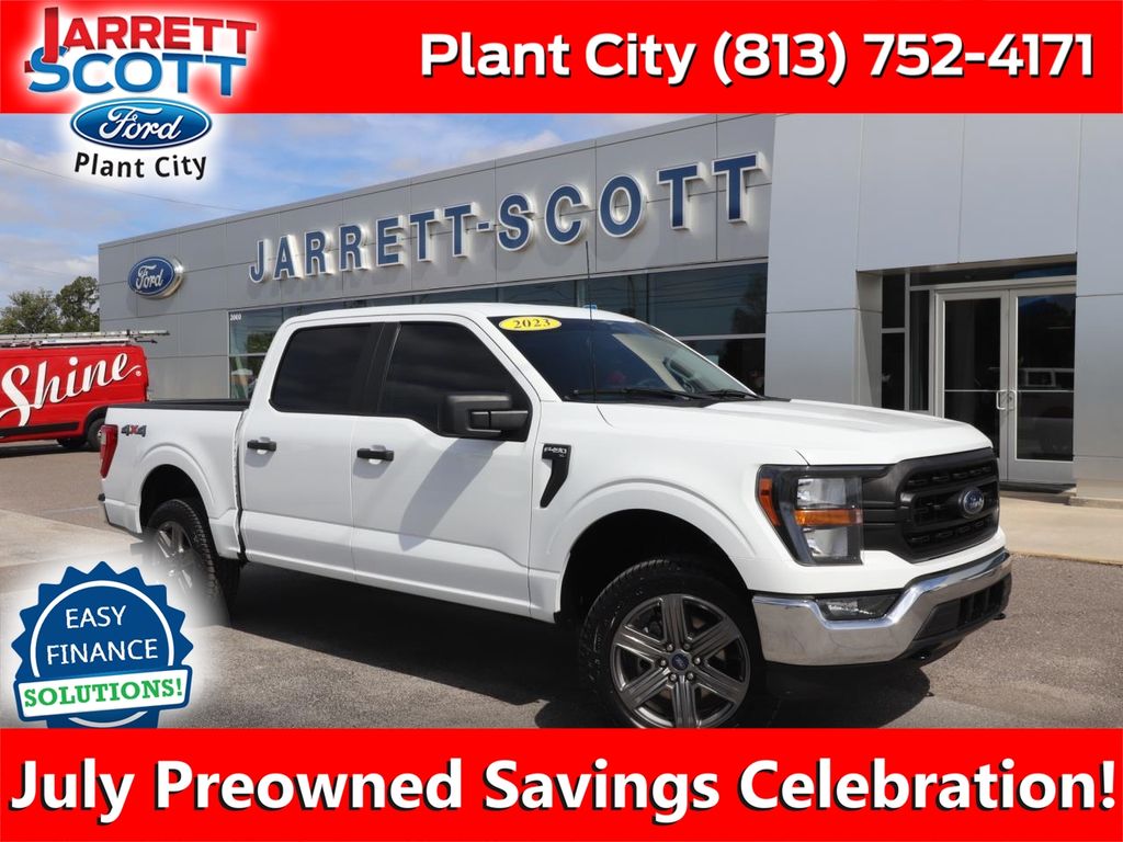 Oxford White 2023 Ford F-150 Pickup Truck Four-Wheel Drive Automatic