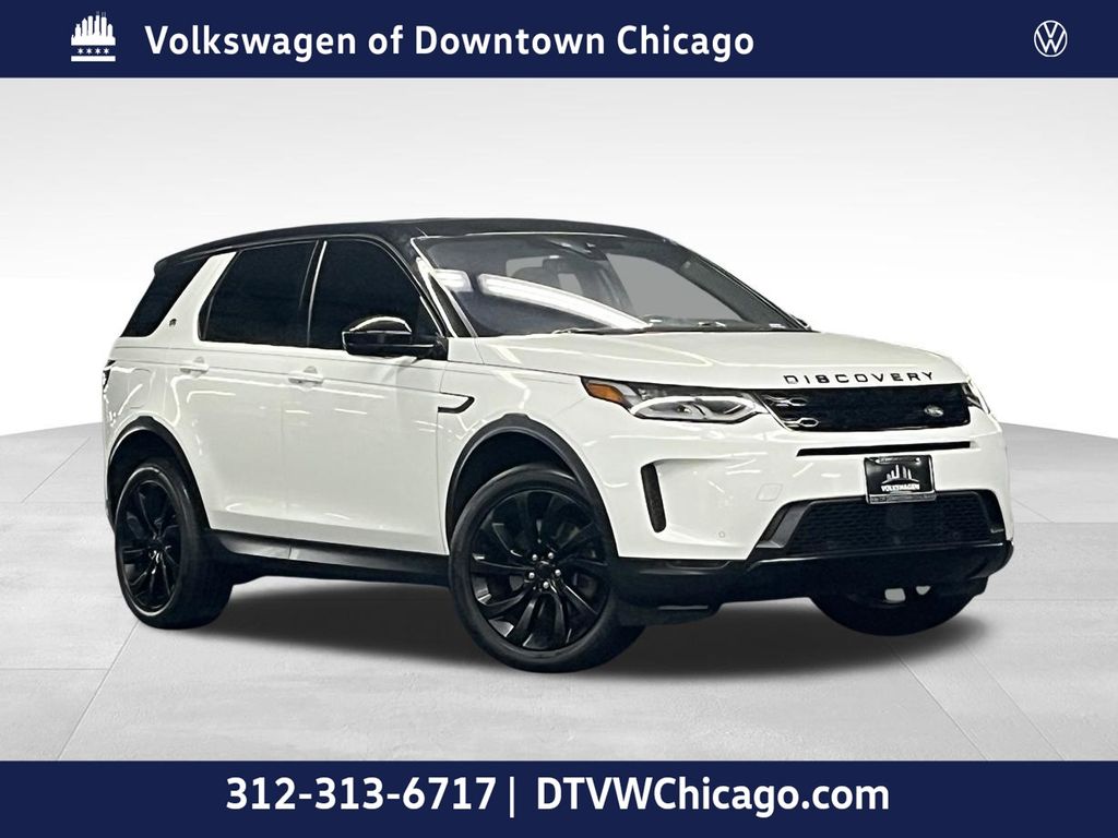 White 2020 Land Rover Discovery Sport SUV / Crossover All-Wheel Drive 9-Speed Automatic